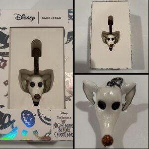 BaubleBar Disney Night Before Christmas / Zero Dog / enamel bag charm / NEW box